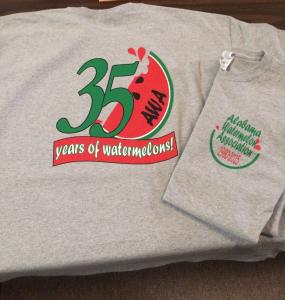 AWA Full Back & Left Chest -35th