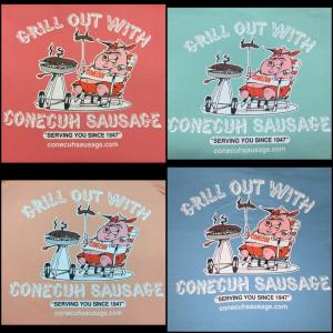 Conecuh Full Back - Spring Colors - White 2016