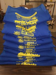 Gold Star 2015 Tour Stack of Shirts - Copy