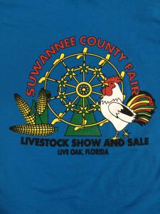 Suwannee County Fair - 5 Color Full Back